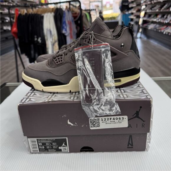 Size 10 - A Ma Maniere x Air Jordan 4 Retro SP Violet Ore DV6773-220 2022